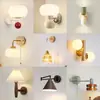 Parede de Fundo da Sala de Estar Lâmpada de Parede de Mármore Nórdica Pós-Moderna Luz Luxuosa Artística Criativa Lâmpada Decorativa Lâmpada de Parede de Cabeceira com Cordão