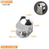 Aleación de zinc soporte de clip de vidrio soporte soporte portavidrio clip de fijación clip clip de partición clip de laminado de vidrio accesorios de ferretería