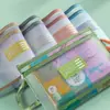 Bolsa de archivo de clasificación de materias A4, bolsa de almacenamiento de libros, materiales para exámenes, tareas, subtemas, bolso de malla transparente