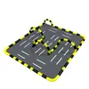 Parque de Diversões Pista de Carrinhos de Bate-Bate Cercado Interno e Externo Kart Infantil Carro de Drift Anti-Colisão Barreira Inflável Pista