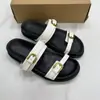 Zapatos de Mujer de Moda para Verano, Combinan con Todo, Zapatos de Playa, Hebilla, Casuales, Chanclas Gruesas