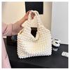 Bolso Bubble Plaid 2024 Moda Nuevo Bolso de Mujer de Gran Capacidad Hombro Mano Bolso de Compras Casual Casual Bolso para Desplazamientos
