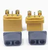 Conectores Macho Hembra Amass XT90 XT60 XT30 MT60 MT30 MR30 Conectores para Batería de Litio Chapados en Oro
