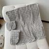 Toalla de playa absorbente para natación, dormitorio, moda, terciopelo de burbujas, toalla de baño para parejas, conjunto de tres piezas, gruesa, cálida, sin pelo