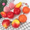 [suministro de fábrica] fruta de simulación en maceta decoración de frutas accesorios de bonsái exhibición para el hogar