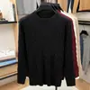 Suéter casual de punto trenzado gris para hombre, estilo pullover, nuevo diseño de otoño e invierno, top base de punto de ajuste holgado