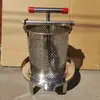 Exprimidor de Acero Inoxidable, Extractor de Jugo de Frutas, Exprimidor de Hojas de Té y Pulpa de Verduras, Prensa de Lías de Vino, Prensa de Miel