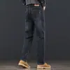 Xintang Roupa Masculina 2026 Primavera e Outono Novo Estilo Jeans Reto Solto Calças Longas Estilo Business
