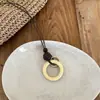 Collar Colgante de Madera Estilo Old Money para Mujer, Nuevo para Verano, Retro Chino, Cadena Larga para Clavícula, Cuerda Colgante Decorativa, Accesorio para Ropa