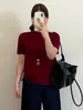 Top versátil de cuello medio alto, manga tres cuartos, para mujer de talla grande, otoño 2026, adecuado para mujeres de talla grande, se puede usar como capa exterior o como capa interior, suéter de punto 22872