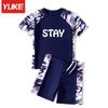 Roupa de Banho Infantil Verão Novo Estilo Maiô Dividido para Crianças Maiores, Adolescentes Proteção Solar Secagem Rápida Roupa de Banho para Fontes Termais em Estoque Atacado