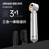 Fabricantes de cabezales originales venta al por mayor comercio electrónico transfronterizo nuevo peine de aire caliente secador de pelo inteligente multiuso fácil con peine para pelo liso
