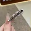 Elegante Pinza para el Cabello de Perla en Forma de Corazón de Gama Alta Dulce Lazo de Perlas Pinza para el Flequillo Estilo Coreano Pinza de Pato de Gama Alta para el Lado