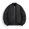 Marca de Moda Traje de Vuelo de Doble Cara Primavera y Otoño Nuevo Chaqueta de Aviador MA-1 para Hombre Color Sólido Versátil Traje de Béisbol