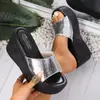 Pantuflas2026 Nuevo Estilo de Verano Exportación Talla Grande Sandalias de Suela Gruesa para Mujer Cuña Simple Zapatos de Verano para Mujer Temu