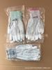 Guantes de palma recubiertos de PU para dedos, nailon de trece agujas, fibra de carbono, revestimiento antiestático, guantes de trabajo adhesivos