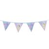 Estampado Caliente Sirena Desechable Juego de Vajilla para Fiesta de Cumpleaños Niños y Niñas Platos de Papel Decorativos Vasos de Papel Servilletas de Papel Globos