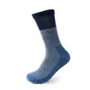Calcetines de Trabajo Personalizados de Baja Lana Cruzados para Hombre Otoño e Invierno Norteamericanos Anti-Seda Tejidos de Tubo Largo para Hombre