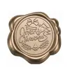 Série de Natal Adesivos de Selo de Cera Bronze Antigo para Envelopes, Convites, Garrafas de Vinho e Decoração de Presentes