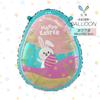 Nuevos Globos de Papel de Aluminio Serie Pascua Forma Zanahoria Pollito Conejo Decoración de Fiesta