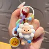 Desenho Animado Versão Q Porquinho Fofo Pingente Chaveiro Liquidação Coleção Série Rosa Desktop Animal de Estimação Fofo Ornamento de Embalagem de Bolsa Pequeno Presente