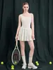 Vestido de Tenis, Ropa Deportiva Fresca para Fitness, Ropa de Yoga, Nuevo Estilo para Mujer, Transpirable y Cómodo para Correr y Fitness, Ropa Deportiva
