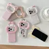 Capa de celular com padrão de desenho animado 3D para iPhone 18 Pro Max, Apple 17, 16P e 15P, oferecendo proteção contra quedas