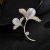 Estilo K de Broche Tulipa Olho de Gato Fresco, Fashion e Simples Alto Padrão Exquisito Luxo Acessível Ins Corsage de Flor Alto Padrão