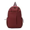 Mochila Escolar Mochila Masculina Estudiantes Universitarios Rojo Americano Escuela Secundaria Preparatoria Escalada Femenina Gran Capacidad Viaje Mochila para Computadora