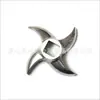 Cuchilla para picadora de carne Acero inoxidable Hoja tipo tortuga Cuchilla cruzada Accesorios Tipo 12 Tipo 22 Tipo 32