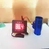 Medidor de Temperatura del Agua del Coche Modificado para Sedán Universal, Minivan y Camión Medidor de Temperatura del Agua con Conector en T para Manguera de Agua 12V/24V