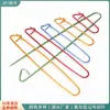 6 Especificaciones Suéter de aluminio colorido Marca Suéter de alfiler grande Anti-liberación Hebilla de alfiler grande Hebilla de punto Hebilla de aguja de punto