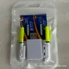 Batería recargable para boya de pesca nocturna CR425 cargador cabeza de carga electrónica