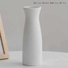 Shumen Blanco Escandinavo Creativo Simple Decorativo Jarrón de Flores Secas Hogar Moderno Mesa de Comedor Sala de Estar Arreglo Floral Adornos Utensilios para Flores