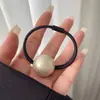 Elástico para coleta de pelo de perla grande de alta gama, simple y elegante, nuevo 2023, para mujer, alta elasticidad, accesorio para la cabeza