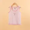 Chaleco cálido para niños ropa interior para niñas sin mangas ropa interior para niños estudiantes top de cuello redondo para niños camiseta de capa base de forro polar térmico