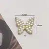 Nuevos accesorios de aleación de mariposa pequeña con diamantes completos funda de teléfono amorosa joyería para uñas accesorio para el cabello de chica con temperamento material DIY