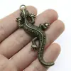 71X30Mm 7g Multicor DIY Liga Acessórios Material Animal Fofo Gecko Lagarto Pingente