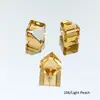 Broca para Cubitos de Hielo Dongzhou Broca de Cubo de 4 mm Huazi 4841 Mismo Estilo Cristal K9 de Alta Calidad Accesorios para Uñas Planos