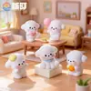 Mini Paisagem Boneca Filhote Fofo Casa de Bonecas Fofa Decoração DIY Pingente Acessórios Mesa Carro Pequenos Enfeites