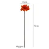 Clivia artificial de PU de alta calidad con 4 cabezas, decoración vintage inspirada en Zen para el hogar y el hotel, arreglo de flores artificiales, clivia