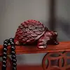 Adornos de Palosanto Africano para Llevar en la Mano, Colgantes que Atraen la Riqueza, Pixiu, Dios de la Riqueza, Artesanías de Mercado Nocturno, Venta al por Mayor