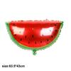 Globos Grandes de Papel de Aluminio de Frutas Tropicales Manzana Naranja Sandía Fresa Cereza Globos de Decoración para Fiesta de Cumpleaños