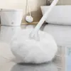 Cepillo de limpieza para baño con forma de nube y mango largo, cepillo para bañera e inodoro, cepillo para baño e inodoro que no daña el esmalte y no tiene puntos ciegos