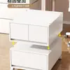 Gabinete de Almacenamiento Debajo del Escritorio Tipo Cajón Oficina Caja para Papelería A4 Gabinete de Almacenamiento de Archivos Multicapa Estante de Almacenamiento para el Hogar Extraíble