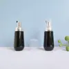 Em Estoque 60ml Frasco Cônico Preto para Mousse e Espuma Frasco Espumante de PET Frasco Dispensador Portátil para Espuma de Limpeza Facial