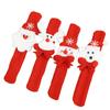 Enfeites de Natal Presentes de Natal para Crianças Pulseira de Argola de Palmas Adereços de Atmosfera de Papai Noel Argola de Pressão