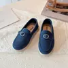 Zapatos de Cuero para Niños 2026 Verano Nuevo Estilo Mocasines Versátiles de Suela Suave para Niñas Zapatos Casuales Antideslizantes sin Cordones para Niños Modernos