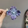 Grampo de cabelo de flor de super fada, franjas frescas, clipe lateral, acessórios de cabelo, estilo doce mori, grampo de cabelo estilo feriado, acessórios de cabeça