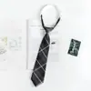 Gravata borboleta masculina Black Tie Camisa feminina estilo acadêmico com zíper Gravata Formal para negócios Terno Gravata profissional